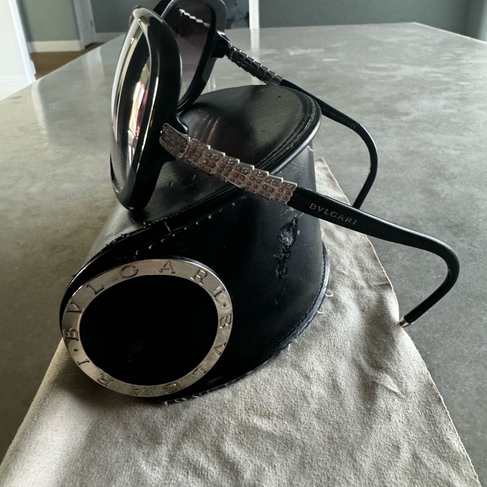 Bulgari 8105b Square Gradient Sunglasses - image 8